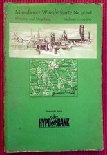 Münchener Wanderkarte Nr. 9/108 historisch