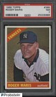 1966 Topps #365 Roger Maris New York Yankees PSA 7 NM