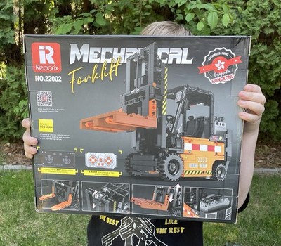 Forklift Motorized Tecchnic Building Blocks Bluetooth RC Control NEW IN BOX