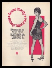 SWEET CHARITY 1969 If My Friends SHIRLEY MacLAINE Movie Vintage Sheet Music