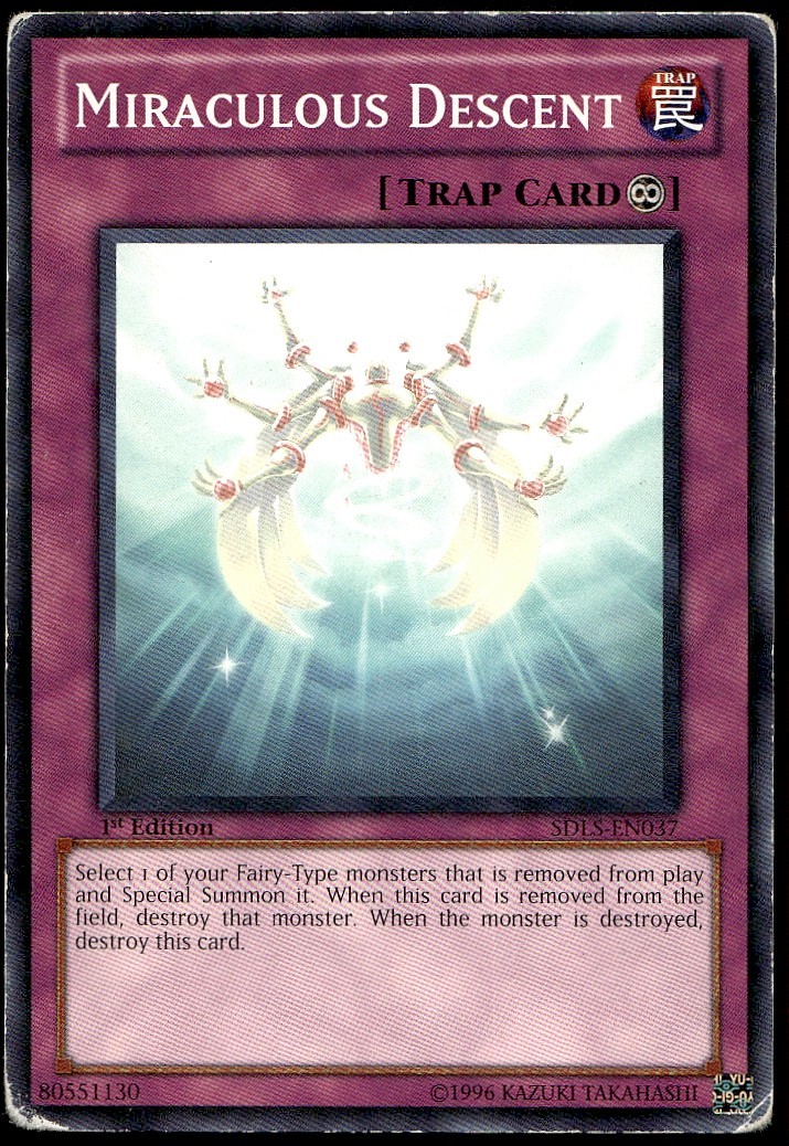 Miraculous Descent - SDLS-EN037 - 1st Edition - YuGiOh