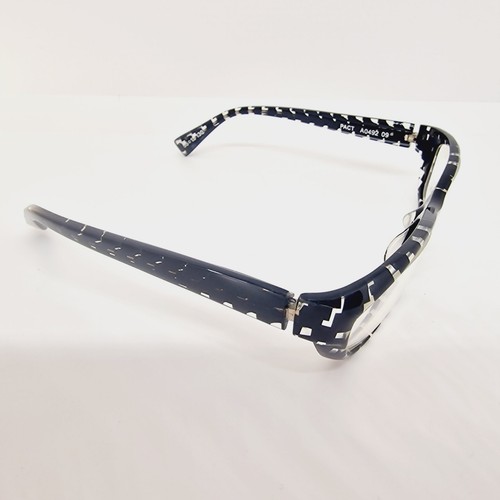 Alain Mikli A0492 Black White Checkered Full Rim Eyeglasses Glasses Ex Display - Picture 12 of 15