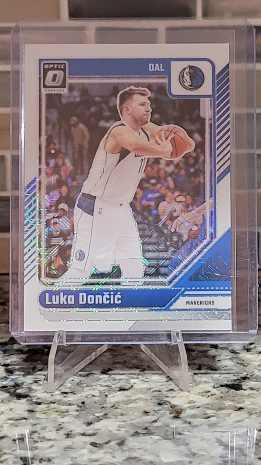 2024-25 Panini Donruss Optic Choice White Prizm 40/48 Luka Doncic #214 (Dallas)