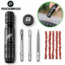 Rockbros Tubeless Tire Repair Kit Mtb Road Bike Puncture Plug Tool Cycling Bikes
