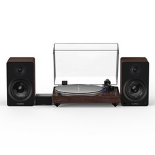 Fluance RT85 Vinyl Turntable, PA10 Preamp, Ai41 Powered 5" Bookshelf Speakers