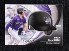 2022 Topps Series 2 Batting Helmet Commemorative Relics Ryan McMahon #BH-RMC 3h7
