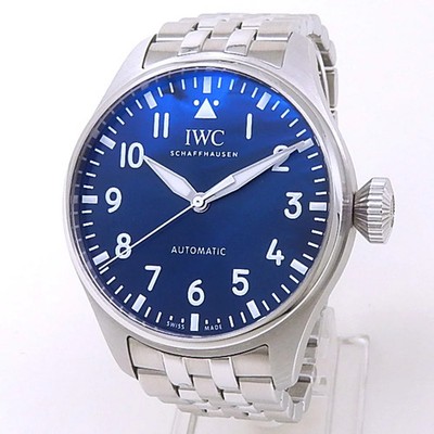 IWC Big Pilot's Stainless Steel Automatic Blue Men's Watch IW329304
