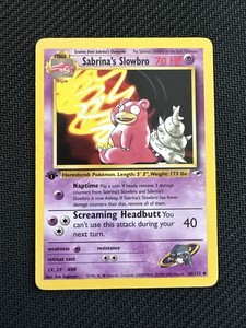 1st Edition Slowbro | eBay