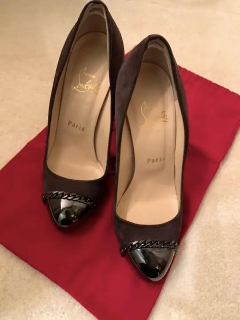 Christian Louboutin Womens Size 6.5 US Near Mint Condition 23.5cm Used Shoes