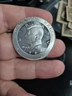 1 TROY OZ .999 FINE SILVER BULLION KENNEDY 1964 HALF DOLLAR COMMEMORATIVE ROUND