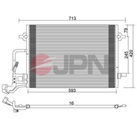 JPN Kondensator Klimaanlage 60C9137-JPN FüR VW Passat B5 3B3 Variant 3B6 3B2 3B5