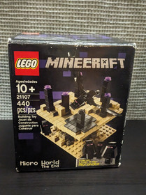 LEGO 21107 Minecraft + Micro World &ndash; "The End" Complete w/ box + manuals