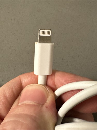 Apple OEM 12W USB Power Adapter for iPhones w/ 6 FOOT lightning cable TESTED! - Photo 7 sur 10