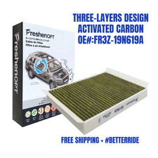 FreshenOPT Cabin Air Filter Fit for Ford Mustang 15-26 OE: FR3Z19N619A CF12152
