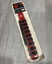 Nos Mac Tools Sr814r 8 Socket Rail Holder Tray Organizer 14 Vintage Usa
