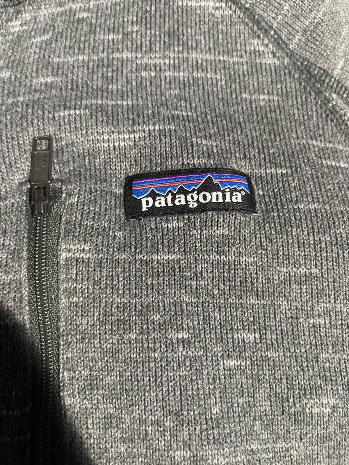 Patagonia Fleece Better Sweater Jacket Gray Full Zip Men's Size Large thumbnail 6