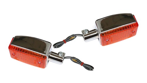 2x clignotants arrière ou avant pour YAMAHA FJ 1100, XJ 600 750 900, XZ 550 - Photo 3/9