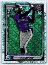 2024 Bowman Chrome Prospects Mojo Refractors #BCP-200 Eriel Dihigo - Rockies