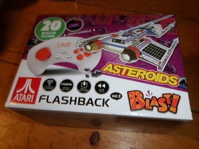 New atari flashback Blast Asteroids Classic Video Game Console HDMI Wireless