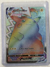 Pokemon Pikachu VMAX 188/185 Vivid Voltage Full Art Rainbow Rare Secret Rare on eBay