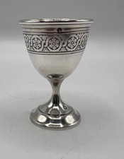 BEAU COQUETIER EN ARGENT MASSIF POINCON MINERVE 1 ER TITRE