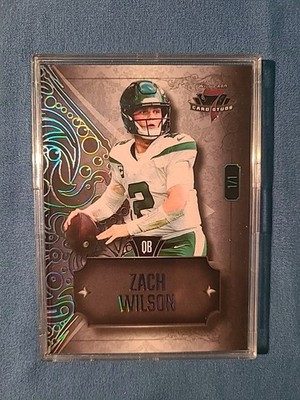 2023 Wild Card 7 Card Stud Zach Wilson #7CDL-64 #1/1