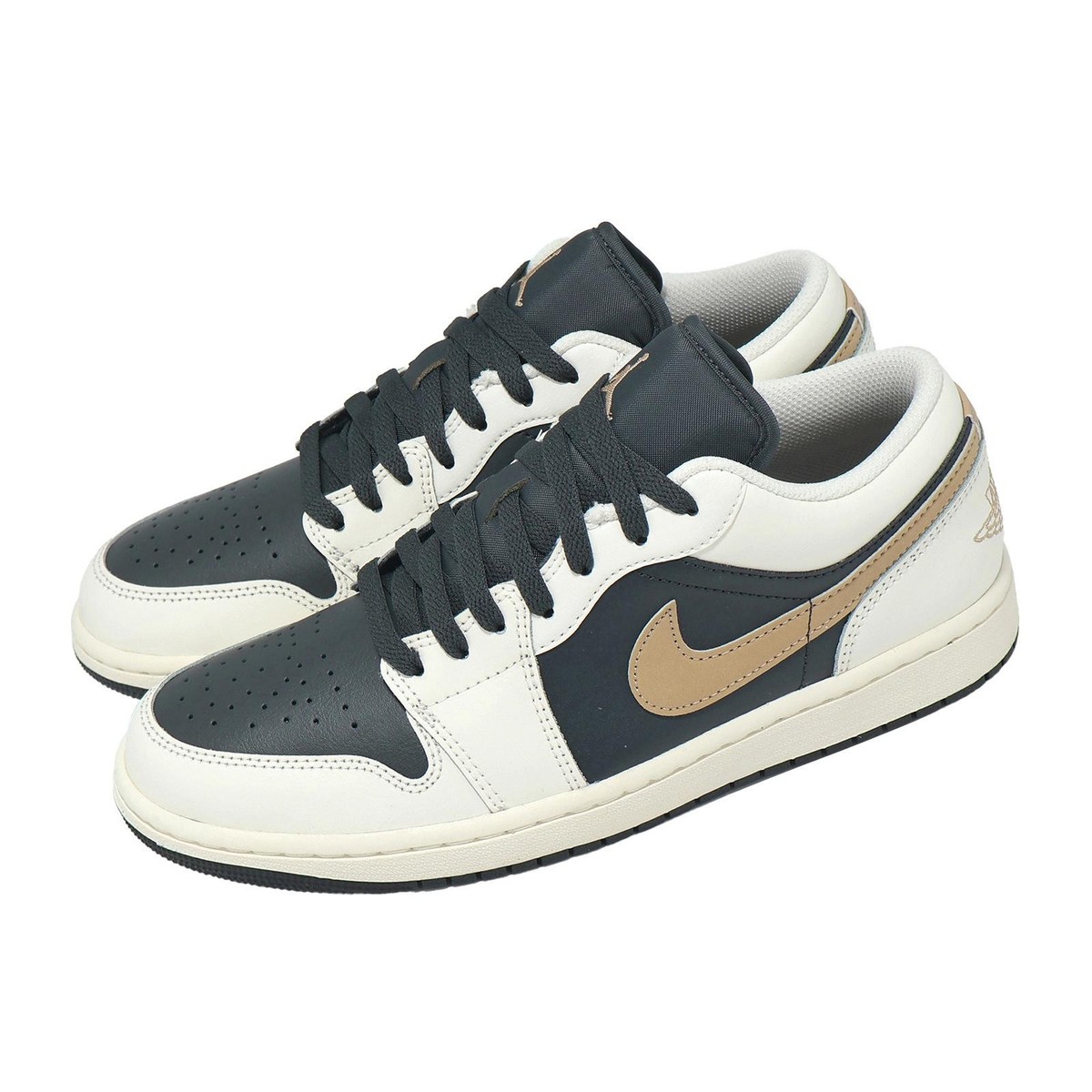 ナイキ エアジョーダン 1 ロー NIKE AIR JORDAN 1 LOW Nike Air Jordan 1 Low AJ1 Anthracite Hemp Sail Men Casual Shoes