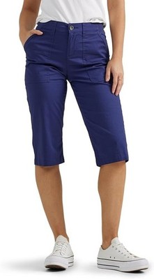 Lee Flex to Go Utility Skimmer Women's 14 M Medieval Blue EUC