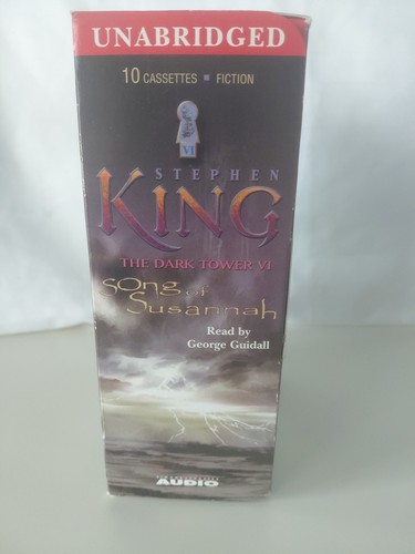 Unabridged Stephen King The Dark Tower VI Song of Susannah 10 Cassettes - Picture 4 of 4