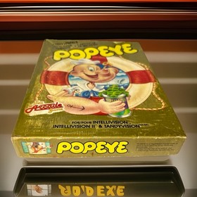 POPEYE GAME BY PARKER BROTHERS FOR INTELLIVISION CIB TESTED 5/21/26