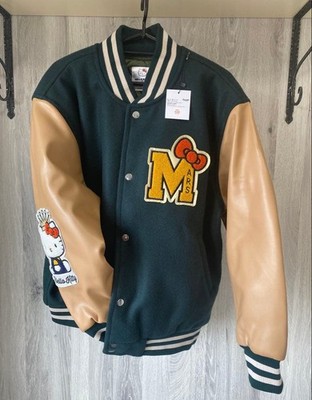 Bruno Mars Hello Kitty Varsity Jacket Black Sanrio Collaboration