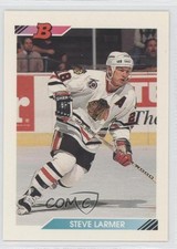 1992-93 Bowman Steve Larmer #61 0a1