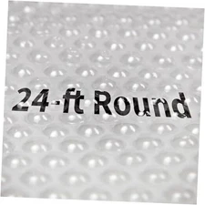  24 Feet Round Solar Blanket – 12 Mil Pool Cover with Thermal Bubbles to 