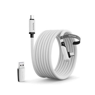 Syntech USB-C Linkkabel 5m VR-Headset Kompatibel Quest3 Quest2 Pico