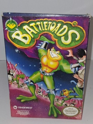 Battletoads NES Nintendo CIB With Poster Manual Inserts Styro