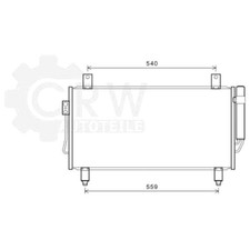 Condensateur Mitsubishi OUTLANDER