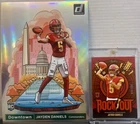 2024 Donruss Jumbo Downtown JAYDEN DANIELS Rookie RC + Rock Out Absolute /150