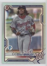 2021 Bowman Draft 1st Edition Sky Blue Foil Jordy Barley #BD-6 0q1p
