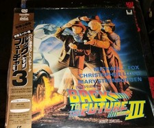 Back to the Future Part III 3 Letterbox Laserdisc Michael J Fox Chris Lloyd Rare