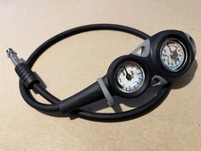 Mares Two Gauge Console Imperial Depth Pressu...