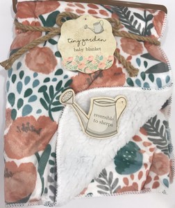 tiny garden baby blanket