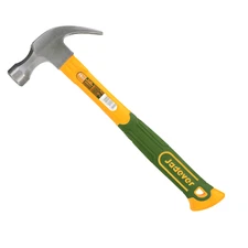 Jadever 16oz Claw Hammer, Curved Rip Claw, Shock Absorbing Handle, Drop Forged