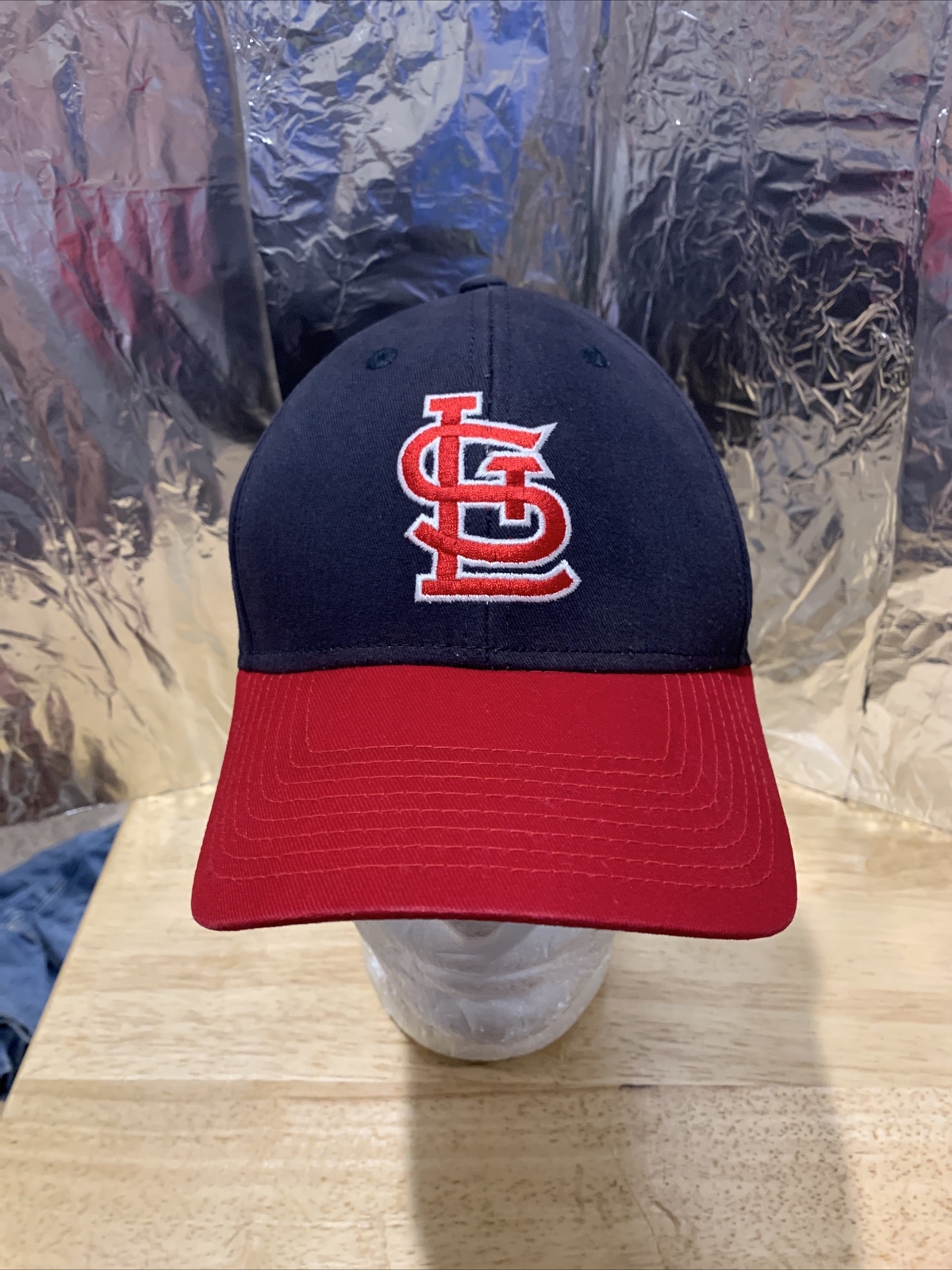 St. Louis Cardinals MLB Team Busch Stadium Arch Baseball Cap Hat