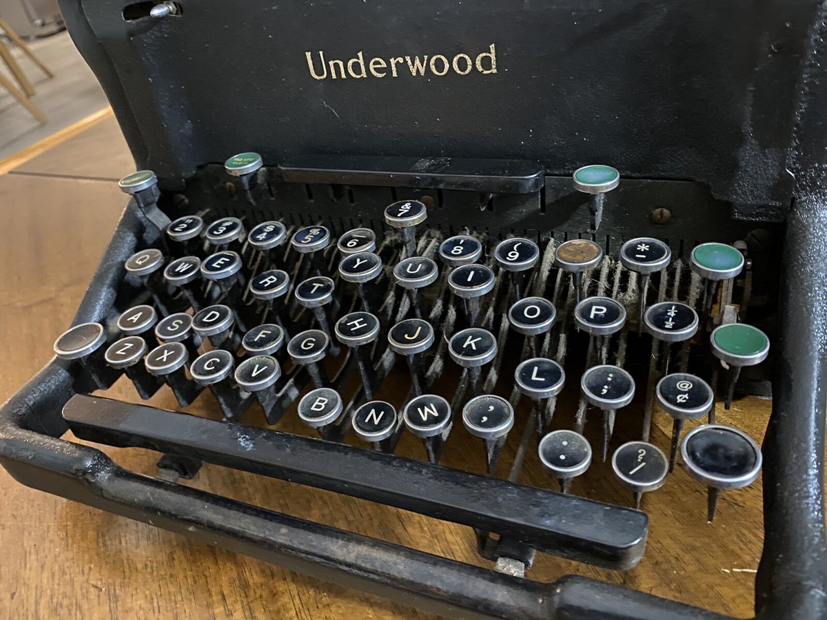 Vintage 1923 Underwood Standard Typewriter | eBay