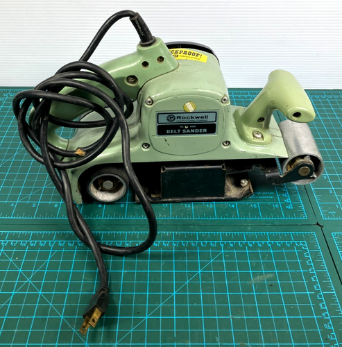 Rockwell USA Belt Sander 3" x 21" Model 4461 Model 91 Power Tool Tested Working - Picture 3 of 7