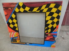 UNKOWN ???  ORIGINAL 23-21 1/4'' vintage arcade game monitor plexi bezel