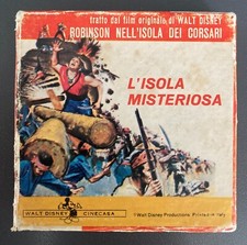 Film super 8 - L' ISOLA MISTERIOSA Walt Disney Cinecasa
