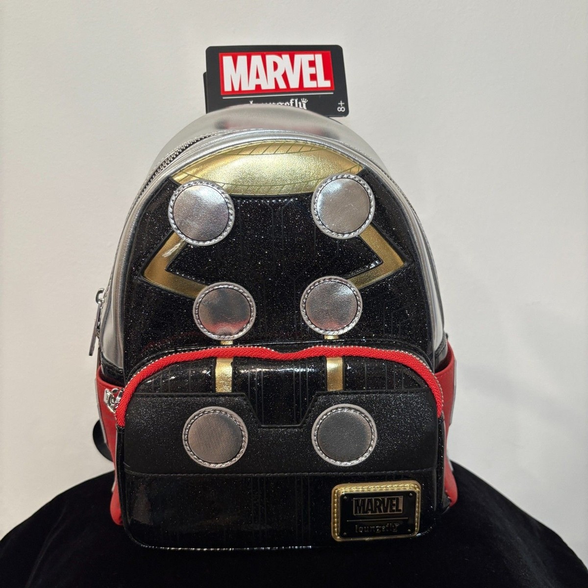 Loungefly Marvel Shine Thor Cosplay Mini Backpack & Wallet Set – NWT Loungefly x Marvel Shine Thor Mini Cosplay | Mercari main image 4