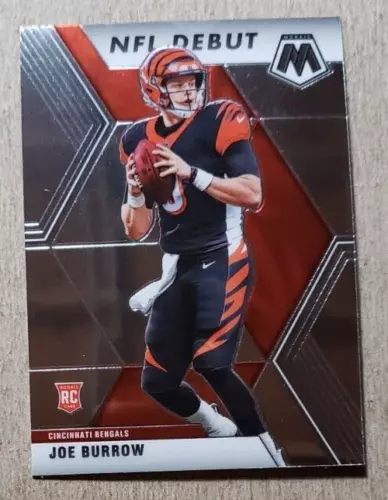 2020 Panini Mosaic Joe Burrow RC #261 Cincinnati Bengals Rookie