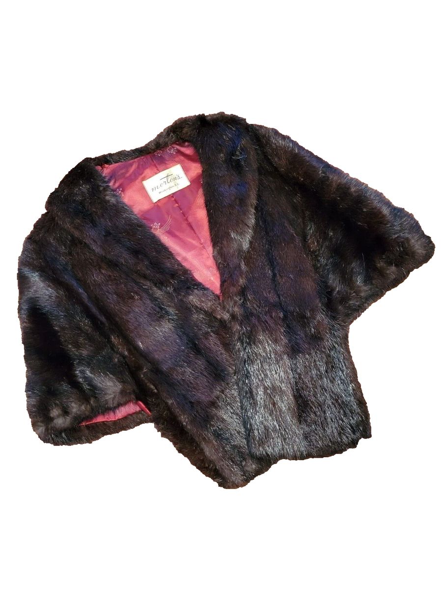 小物 Vintage silk original stole Button-Mink-Stole_medium.jpg?v
